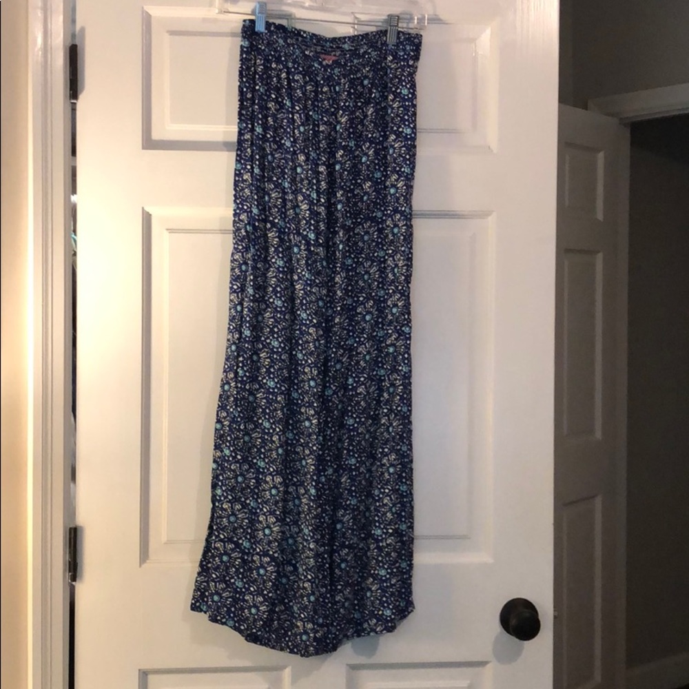 Flare floral pants